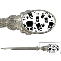 Gentlemen - Black And White Letter Openers by Valentinaart