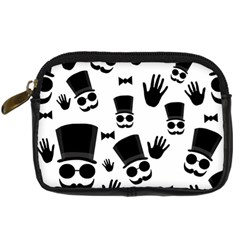 Gentlemen - Black And White Digital Camera Cases by Valentinaart