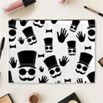 Gentlemen - black and white Cosmetic Bag (XL) Front