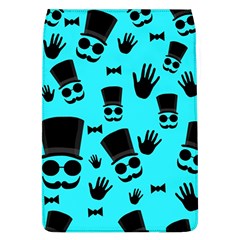 Gentlemen - Blue Pattern Flap Covers (l)  by Valentinaart