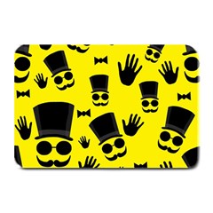 Gentlemen - Yellow Pattern Plate Mats by Valentinaart