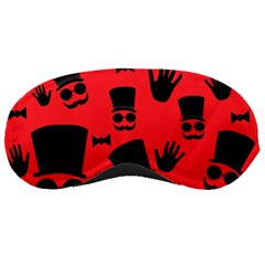 Gentlemen - Red Sleeping Masks by Valentinaart