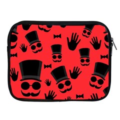 Gentlemen - Red Apple Ipad 2/3/4 Zipper Cases by Valentinaart