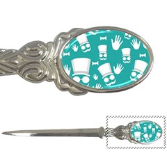 Gentleman Pattern Letter Openers by Valentinaart