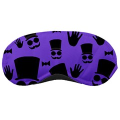 Gentleman Purple Pattern Sleeping Masks by Valentinaart