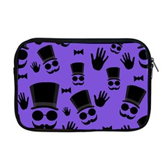 Gentleman Purple Pattern Apple Macbook Pro 17  Zipper Case by Valentinaart