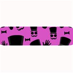 Gentleman - magenta pattern Large Bar Mats 32 x8.5  Bar Mat