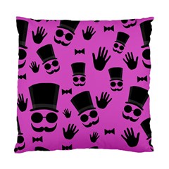 Gentleman - Magenta Pattern Standard Cushion Case (two Sides) by Valentinaart