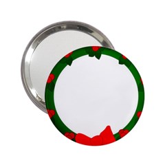 Holiday Wreath 2 25  Handbag Mirrors by Amaryn4rt