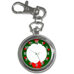 Holiday Wreath Key Chain Watches by Amaryn4rt