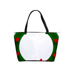 Holiday Wreath Shoulder Handbags by Amaryn4rt