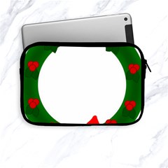 Holiday Wreath Apple Ipad Mini Zipper Cases by Amaryn4rt