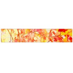 Monotype Art Pattern Leaves Colored Autumn Flano Scarf (large) by Amaryn4rt