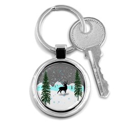 Rocky Mountain High Colorado Key Chains (round)  by Amaryn4rt