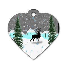 Rocky Mountain High Colorado Dog Tag Heart (one Side) by Amaryn4rt