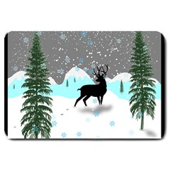 Rocky Mountain High Colorado Large Doormat  by Amaryn4rt