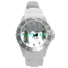 Rocky Mountain High Colorado Round Plastic Sport Watch (l) by Amaryn4rt