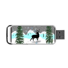 Rocky Mountain High Colorado Portable Usb Flash (one Side) by Amaryn4rt