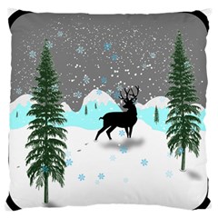 Rocky Mountain High Colorado Standard Flano Cushion Case (one Side) by Amaryn4rt