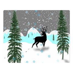 Rocky Mountain High Colorado Double Sided Flano Blanket (large)  by Amaryn4rt