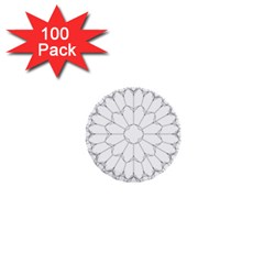 Roses Stained Glass 1  Mini Buttons (100 Pack)  by Amaryn4rt