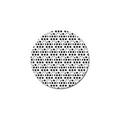 Seamless Honeycomb Pattern Golf Ball Marker (4 Pack) by Amaryn4rt