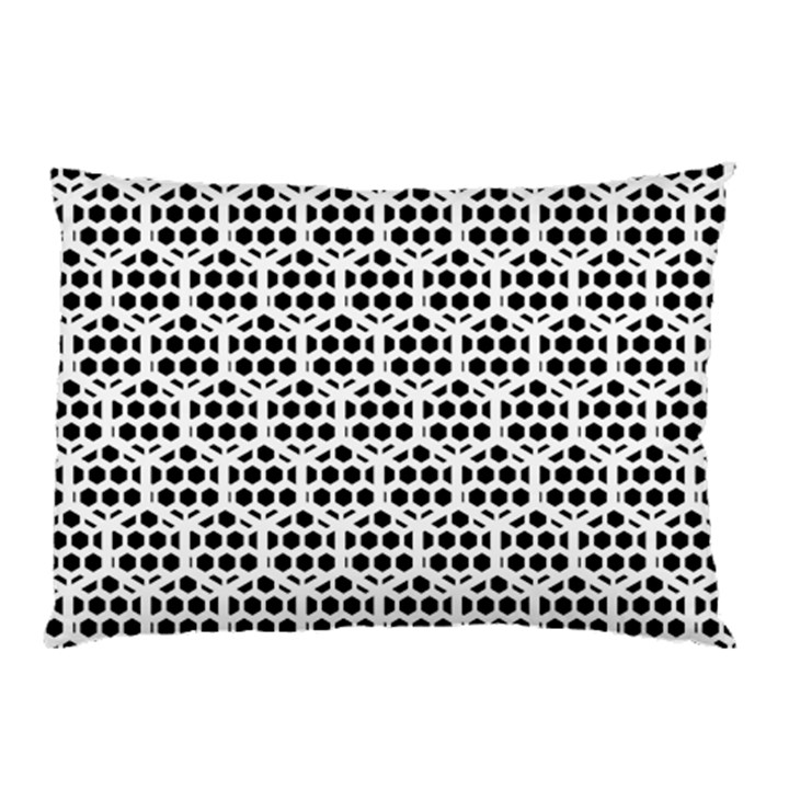 Seamless Honeycomb Pattern Pillow Case