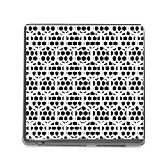 Seamless Honeycomb Pattern Memory Card Reader (square) by Amaryn4rt