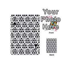 Seamless Honeycomb Pattern Playing Cards 54 (mini)  by Amaryn4rt