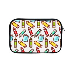 Seamless Pixel Art Pattern Apple Macbook Pro 13  Zipper Case