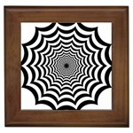 Spider Web Hypnotic Framed Tiles Front