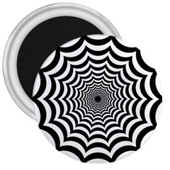 Spider Web Hypnotic 3  Magnets