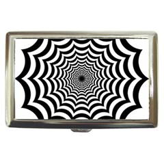 Spider Web Hypnotic Cigarette Money Cases by Amaryn4rt