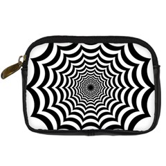 Spider Web Hypnotic Digital Camera Cases by Amaryn4rt