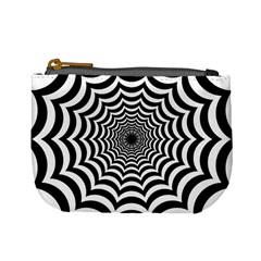 Spider Web Hypnotic Mini Coin Purses by Amaryn4rt