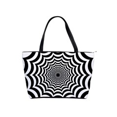 Spider Web Hypnotic Shoulder Handbags by Amaryn4rt