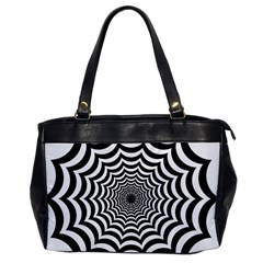 Spider Web Hypnotic Office Handbags by Amaryn4rt