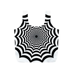 Spider Web Hypnotic Full Print Recycle Bags (s)  by Amaryn4rt