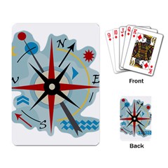 Navigation Playing Card by Valentinaart