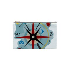 Navigation Cosmetic Bag (small)  by Valentinaart