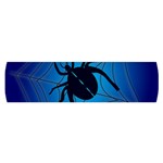 Spider On Web Satin Scarf (Oblong) Front