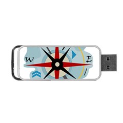 Navigation Portable Usb Flash (one Side) by Valentinaart