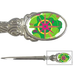 Green Navigation Letter Openers by Valentinaart