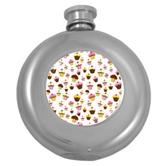 Eat Me Round Hip Flask (5 Oz) by Valentinaart