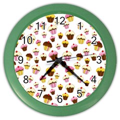 Eat Me Color Wall Clocks by Valentinaart