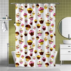 Eat Me Shower Curtain 48  X 72  (small)  by Valentinaart