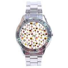 Eat Me Stainless Steel Analogue Watch by Valentinaart