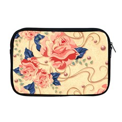 Beautiful Pink Roses  Apple Macbook Pro 17  Zipper Case by Brittlevirginclothing