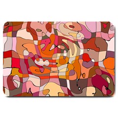 Abstract Abstraction Pattern Moder Large Doormat  by Amaryn4rt