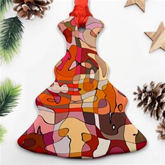 Abstract Abstraction Pattern Moder Ornament (christmas Tree) by Amaryn4rt